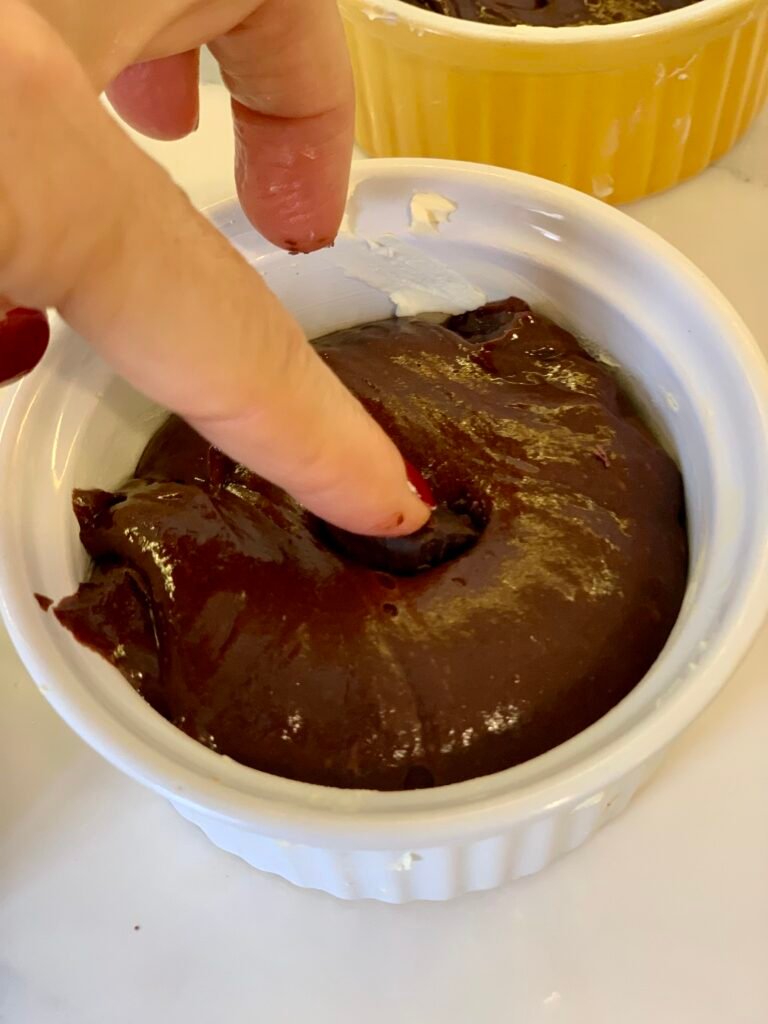 Lava cake, Chocolate Moelleux Preparation 