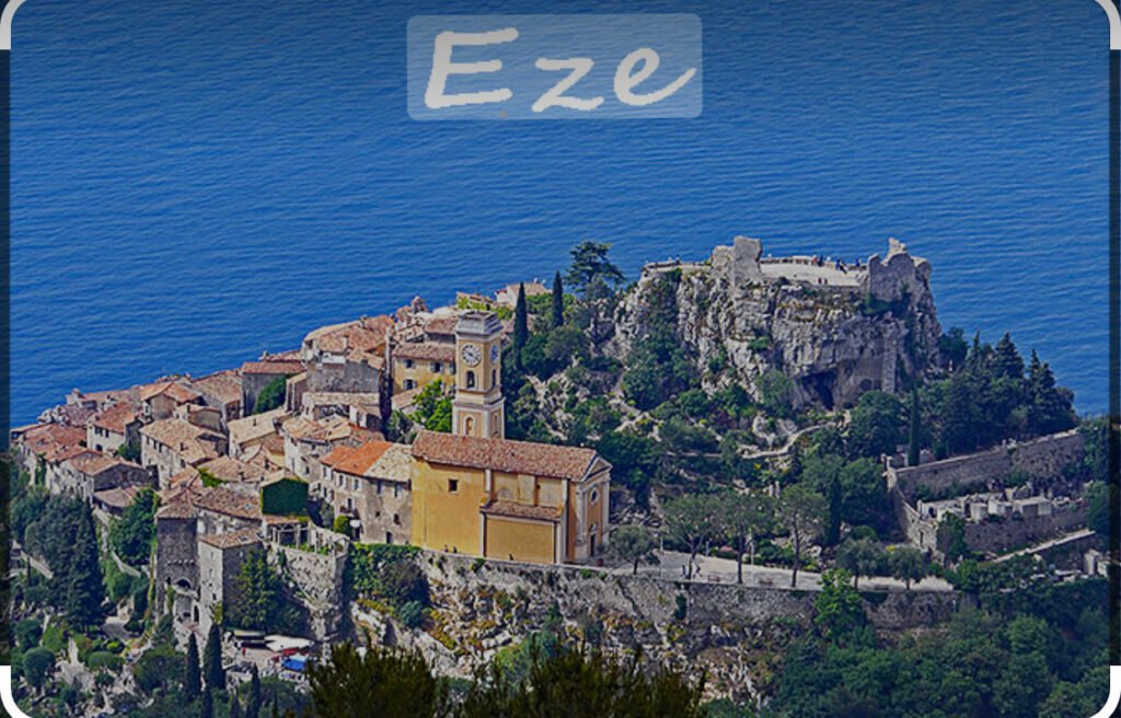 EZ village on the French Riviera 