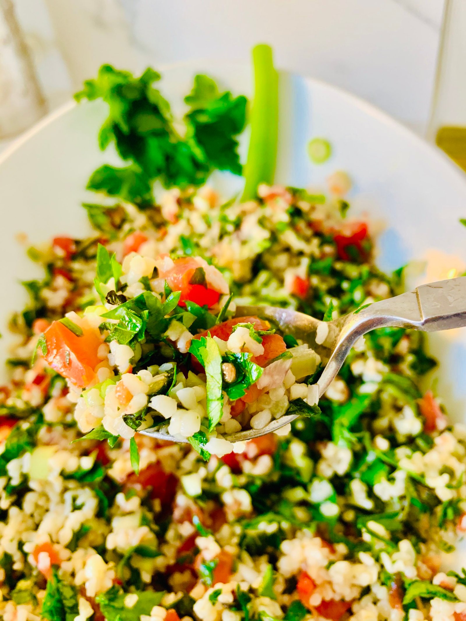 Delicious recipe of the tabbouleh